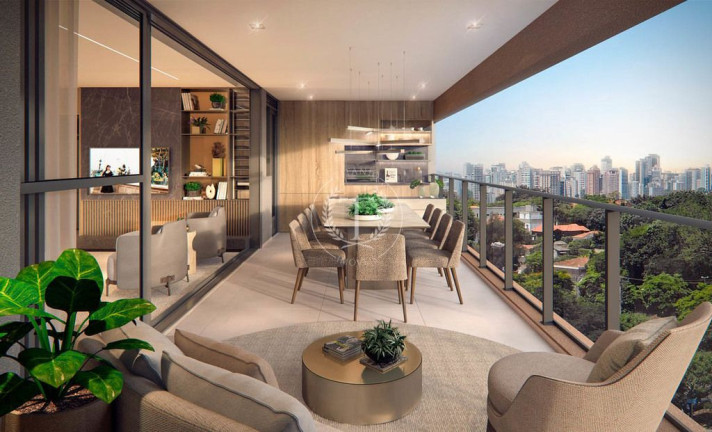 Imagem Apartamento com 4 Quartos à Venda, 143 m² em Campo Belo - São Paulo