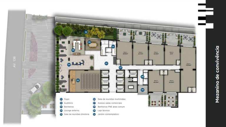 Imagem Sala Comercial à Venda, 83 m² em Setor Marista - Goiânia Imagem Sala Comercial à Venda, 83 m² em Setor Marista - Goiânia