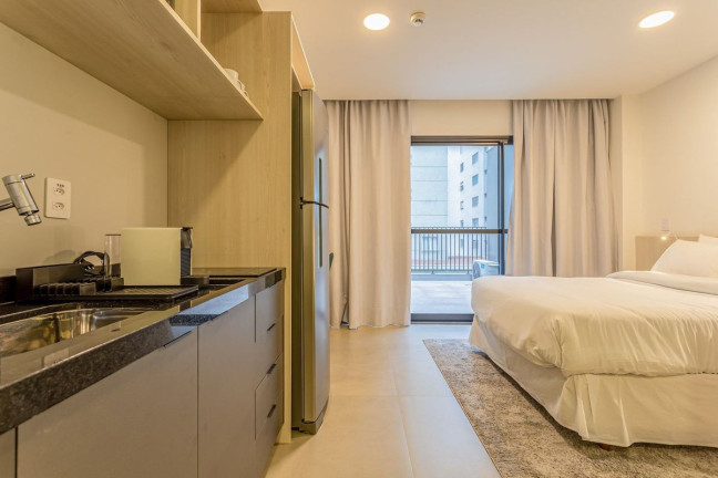 Imagem Apartamento com 1 Quarto para Alugar, 32 m² em Moema - São Paulo Imagem Apartamento com 1 Quarto para Alugar, 32 m² em Moema - São Paulo