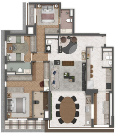 Imagem Apartamento com 3 Quartos à Venda, 184 m² em Bela Vista - São Paulo Imagem Apartamento com 3 Quartos à Venda, 184 m² em Bela Vista - São Paulo
