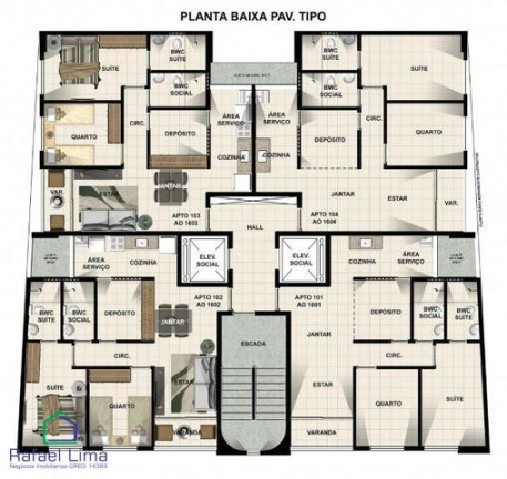 Apartamento com 3 Quartos à Venda, 58 m² em Encruzilhada - Recife