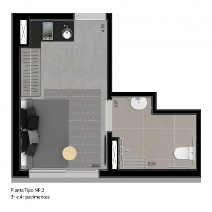 Imagem Apartamento com 1 Quarto à Venda, 72 m² em Perdizes - São Paulo