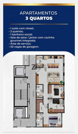 Imagem Apartamento à Venda, em Nova Betânia - Mossoró Imagem Apartamento à Venda, em Nova Betânia - Mossoró