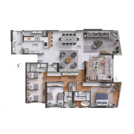 Imagem Apartamento com 4 Quartos à Venda, 221 m² em Centro - Balneário Camboriú
