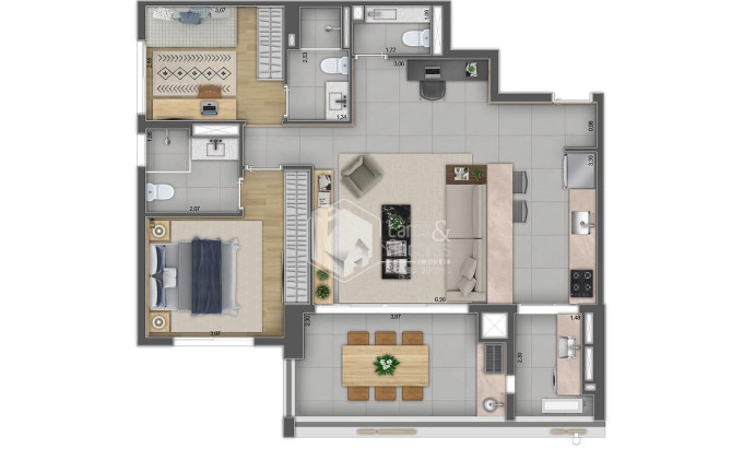 Imagem Apartamento com 2 Quartos à Venda, 85 m² em Pinheiros - São Paulo