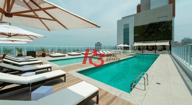 Imagem Apartamento com 1 Quarto à Venda, 57 m² em Gonzaga - Santos