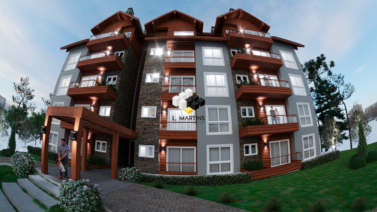 Imagem Apartamento com 1 Quarto à Venda, 51 m² em Avenida Central - Gramado Imagem Apartamento com 1 Quarto à Venda, 51 m² em Avenida Central - Gramado