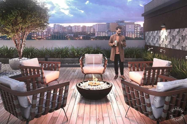 Imagem Apartamento com 1 Quarto à Venda, 33 m² em Morumbi - São Paulo