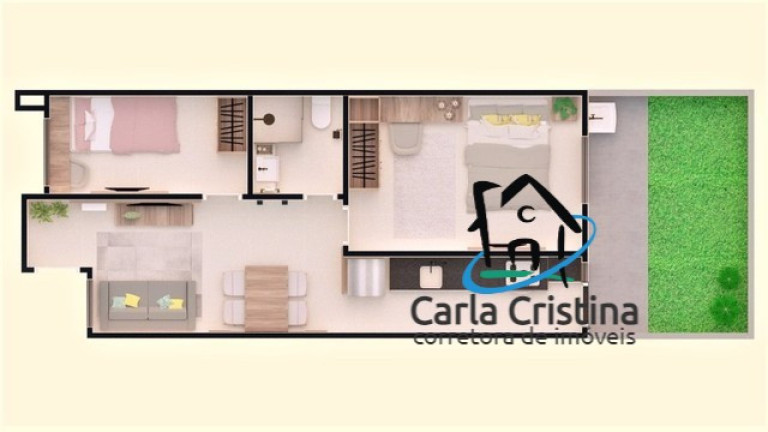 Imagem Casa com 2 Quartos à Venda, 45 m² em Sertãozinho - Matinhos