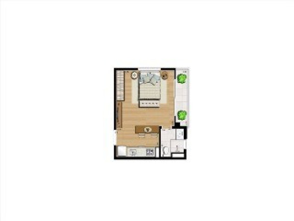 Imagem Apartamento com 1 Quarto à Venda, 53 m² em Brooklin Paulista - São Paulo Imagem Apartamento com 1 Quarto à Venda, 53 m² em Brooklin Paulista - São Paulo