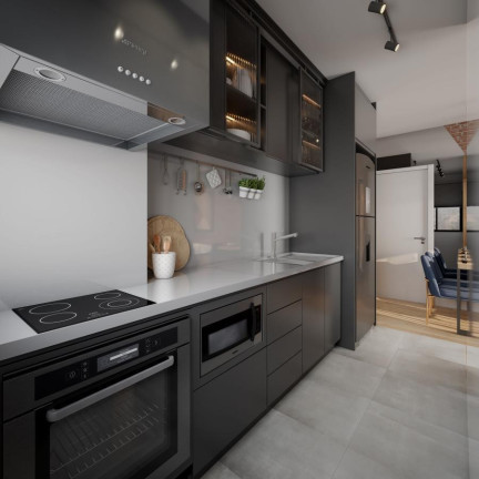 Imagem Apartamento com 1 Quarto à Venda, 32 m² em Centro - Curitiba Imagem Apartamento com 1 Quarto à Venda, 32 m² em Centro - Curitiba