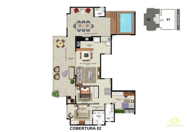 Imagem Apartamento com 3 Quartos à Venda, 89 m² em Praia De Itaparica - Vila Velha Imagem Apartamento com 3 Quartos à Venda, 89 m² em Praia De Itaparica - Vila Velha