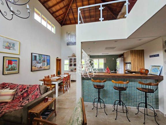 Imagem Casa com 3 Quartos à Venda, 323 m² em Condomínio Enseada Do Jacareí - Piracaia