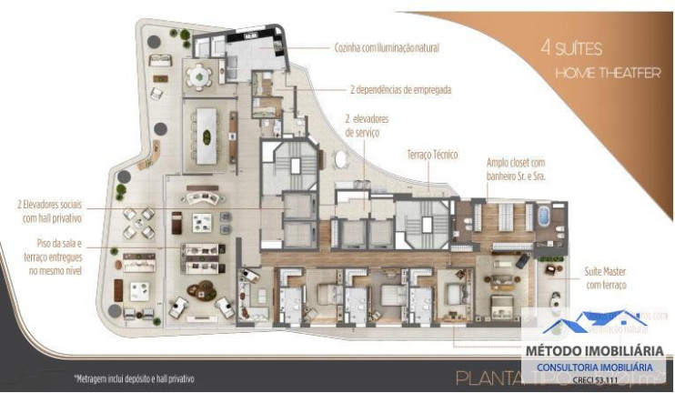 Imagem Imóvel com 4 Quartos à Venda, 570 m² em Itaim Bibi - São Paulo