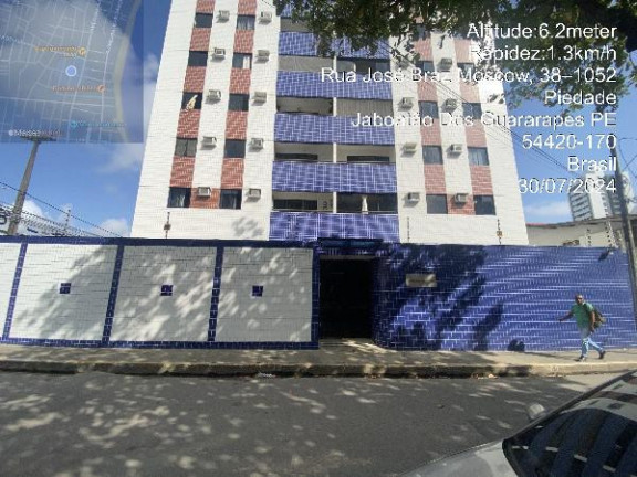 Apartamento com 3 Quartos à Venda, 75 m² em Piedade - Jaboatao Dos Guararapes