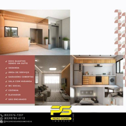 Imagem Apartamento com 1 Quarto à Venda, 40 m² em Miramar - João Pessoa