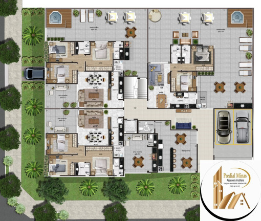 Imagem Apartamento com 3 Quartos à Venda, 55 m² em Itapoã - Belo Horizonte