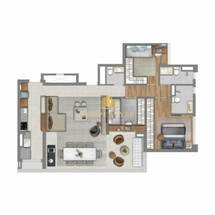 Imagem Apartamento com 3 Quartos à Venda, 110 m² em Alto De Pinheiros - São Paulo Imagem Apartamento com 3 Quartos à Venda, 110 m² em Alto De Pinheiros - São Paulo