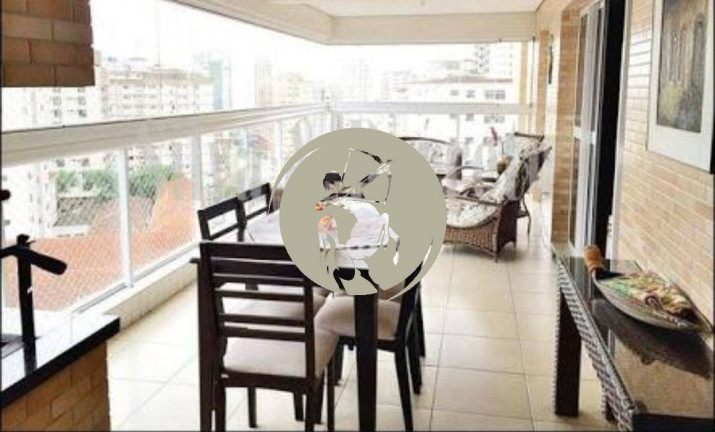 Imagem Apartamento com 3 Quartos à Venda, 155 m² em Gonzaga - Santos
