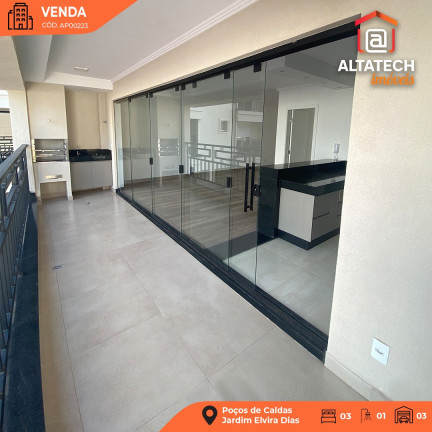 Imagem Apartamento com 3 Quartos à Venda, 125 m² em Jardim Elvira Dias - Poços De Caldas Imagem Apartamento com 3 Quartos à Venda, 125 m² em Jardim Elvira Dias - Poços De Caldas