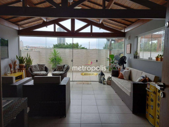 Imagem Cobertura com 2 Quartos à Venda, 116 m² em Vila Scarpelli - Santo André Imagem Cobertura com 2 Quartos à Venda, 116 m² em Vila Scarpelli - Santo André