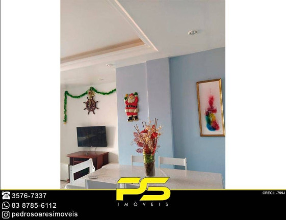 Imagem Apartamento com 3 Quartos à Venda, 90 m² em Camboinha - Cabedelo Imagem Apartamento com 3 Quartos à Venda, 90 m² em Camboinha - Cabedelo
