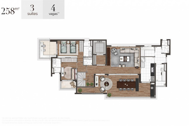 Imagem Apartamento com 3 Quartos à Venda, 158 m² em Moema - São Paulo Imagem Apartamento com 3 Quartos à Venda, 158 m² em Moema - São Paulo
