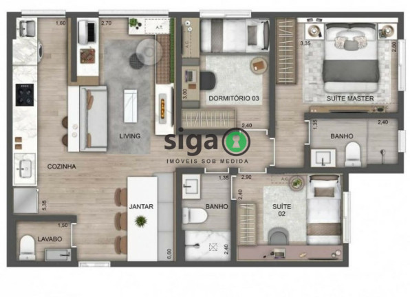 Imagem Apartamento com 3 Quartos à Venda, 70 m² em Butantã - São Paulo Imagem Apartamento com 3 Quartos à Venda, 70 m² em Butantã - São Paulo