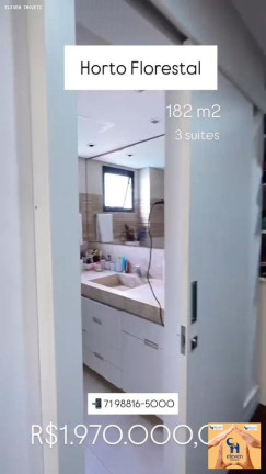 Imagem Apartamento com 3 Quartos à Venda, 182 m² em Horto Florestal - Salvador Imagem Apartamento com 3 Quartos à Venda, 182 m² em Horto Florestal - Salvador