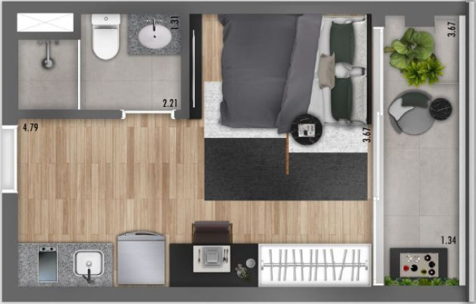Imagem Imóvel com 1 Quarto à Venda, 24 m² em Vila Olímpia - São Paulo Imagem Imóvel com 1 Quarto à Venda, 24 m² em Vila Olímpia - São Paulo
