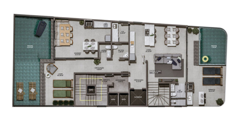 Imagem Apartamento com 3 Quartos à Venda, 92 m² em Praia Brava De Itajaí - Itajaí Imagem Apartamento com 3 Quartos à Venda, 92 m² em Praia Brava De Itajaí - Itajaí