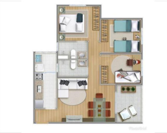 Imagem Apartamento com 3 Quartos à Venda, 64 m² em Luz - São Paulo Imagem Apartamento com 3 Quartos à Venda, 64 m² em Luz - São Paulo
