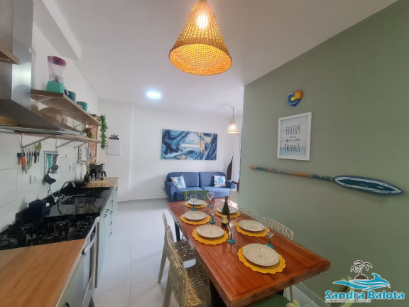 Apartamento com 2 Quartos à Venda, 50 m² em Perequê Mirim - Ubatuba