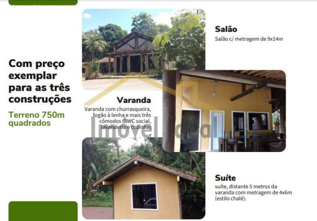 Imagem Chácara com 1 Quarto à Venda, 750 m² em América De Cima - Morretes