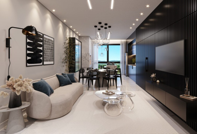 Imagem Apartamento com 2 Quartos à Venda, 98 m² em Meia Praia - Itapema