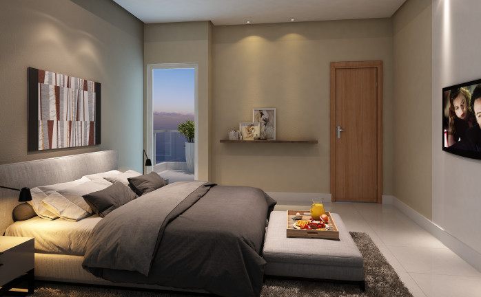 Imagem Imóvel com 1 Quarto à Venda, 44 m² em Muquiçaba - Guarapari