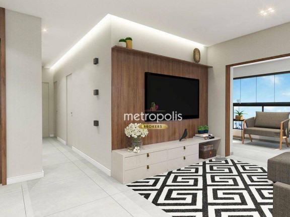 Imagem Apartamento com 3 Quartos à Venda, 161 m² em Campestre - Santo André Imagem Apartamento com 3 Quartos à Venda, 161 m² em Campestre - Santo André