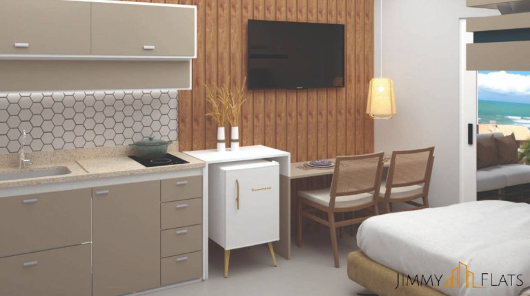 Imagem Apartamento com 1 Quarto à Venda, 21 m² em Centro, Porto De Galinhas - Ipojuca