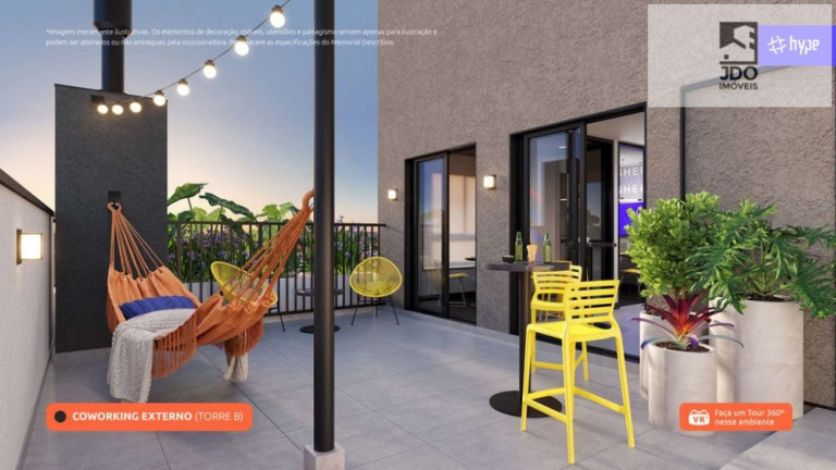 Imagem Apartamento com 1 Quarto à Venda, 27 m² em Novo Mundo - Curitiba