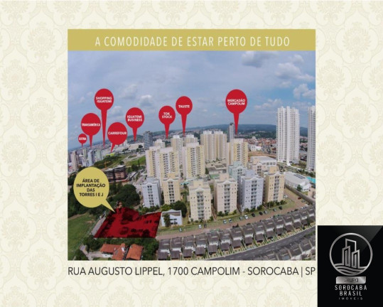 Imagem Apartamento com 2 Quartos à Venda, 61 m² em Parque Campolim - Sorocaba