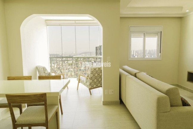 Imagem Apartamento com 1 Quarto para Alugar, 57 m² em Morumbi - São Paulo