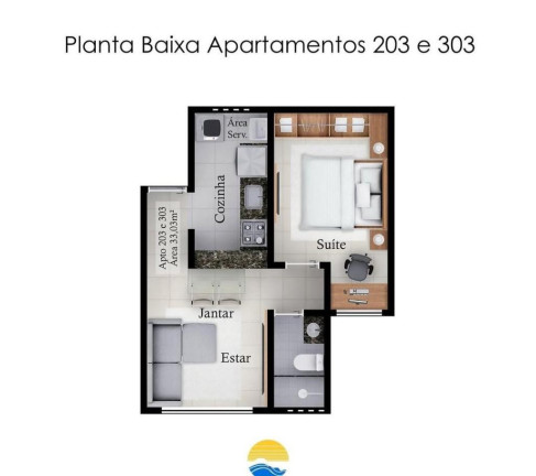 Imagem Apartamento com 2 Quartos à Venda, 53 m² em Altiplano - João Pessoa