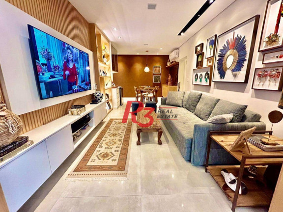 Apartamento com 2 Quartos à Venda, 173 m² em Embaré - Santos