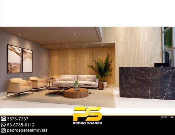 Foto do imóvel Apartamento com 3 Quartos à Venda, 98 m² em Manaíra - João Pessoa