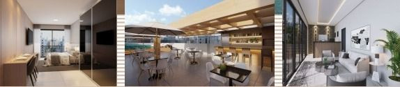 Imagem Apartamento com 1 Quarto à Venda, 21 m² em Cabo Branco - João Pessoa