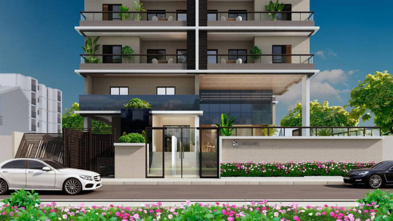 Apartamento com 3 Quartos à Venda, 90 m² em Guilhermina - Praia Grande