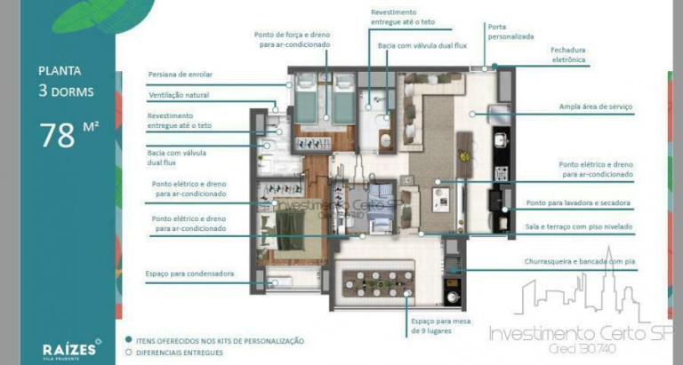 Imagem Apartamento com 3 Quartos à Venda, 78 m² em Vila Prudente - São Paulo Imagem Apartamento com 3 Quartos à Venda, 78 m² em Vila Prudente - São Paulo