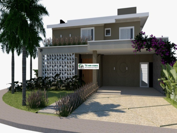 Imagem Casa com 5 Quartos à Venda, 330 m² em Condomínio Sunset Park - São José Dos Campos
