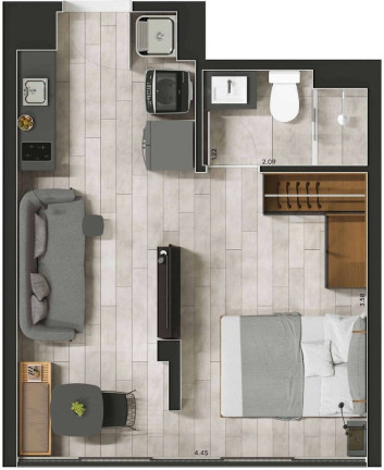 Imagem Apartamento com 2 Quartos à Venda, 35 m² em Bela Vista - São Paulo Imagem Apartamento com 2 Quartos à Venda, 35 m² em Bela Vista - São Paulo