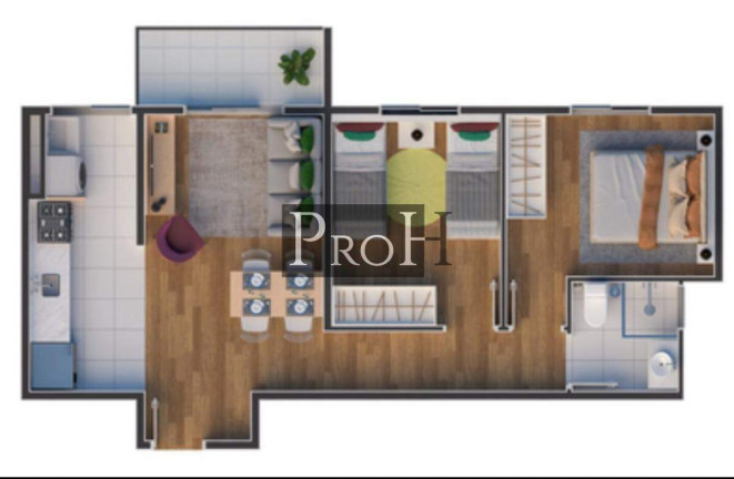 Imagem Apartamento à Venda, 50 m² em Cooperativa - São Bernardo Do Campo Imagem Apartamento à Venda, 50 m² em Cooperativa - São Bernardo Do Campo